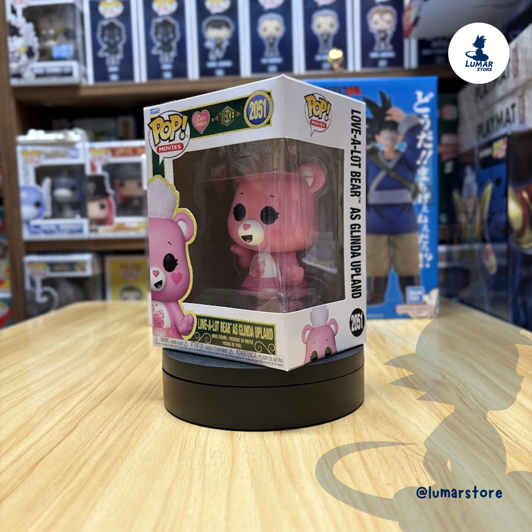Funko Pop! Movies: Care Bears x Wicked #2051 Love-A-Lot Bear as Glinda Upland