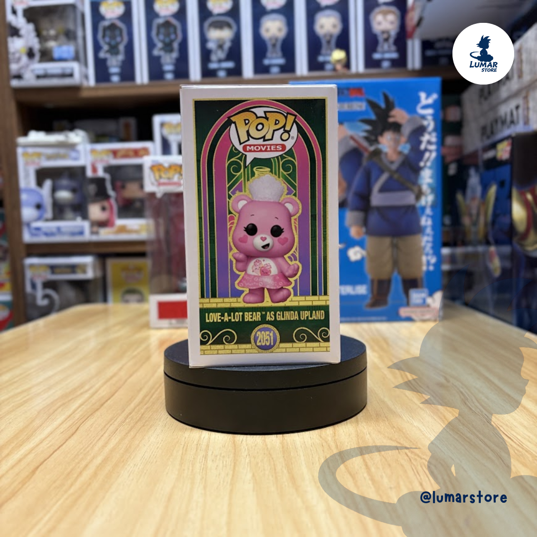 Funko Pop! Movies: Care Bears x Wicked #2051 Love-A-Lot Bear as Glinda Upland