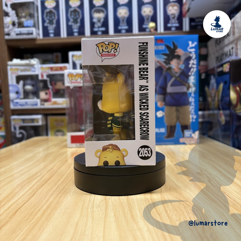 Funko Pop! Movies: Care Bears x Wicked #2053 Funshine Bear as Wicked Scarecrow