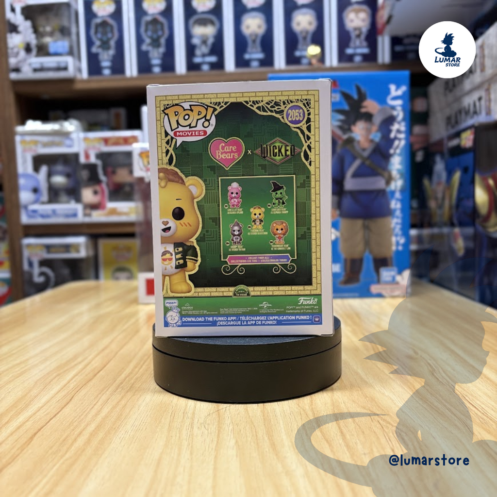 Funko Pop! Movies: Care Bears x Wicked #2053 Funshine Bear as Wicked Scarecrow