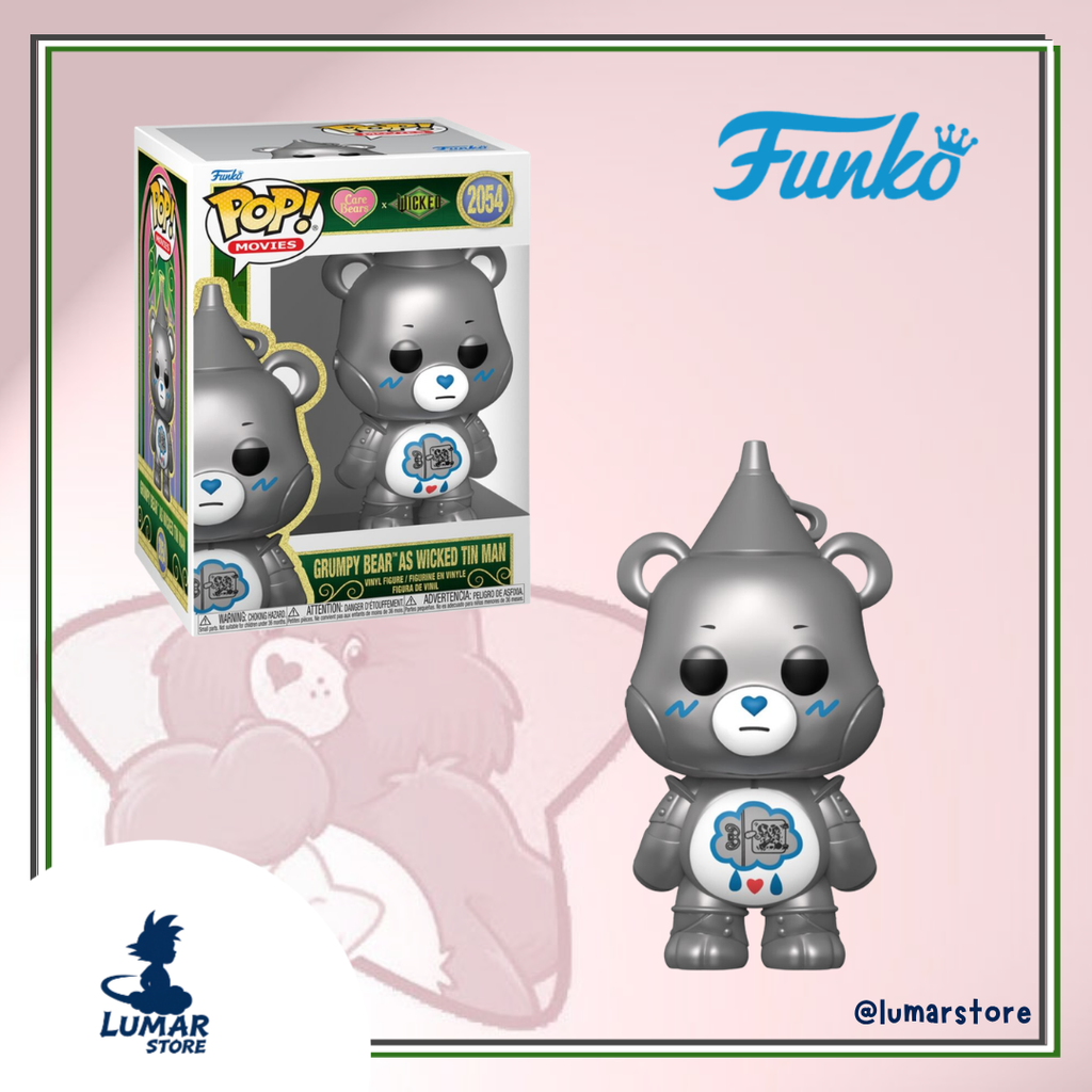 Funko Pop! Movies: Care Bears x Wicked #2054 Grumpy Bear as Wicked Tin Man