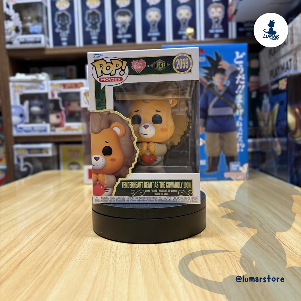 Funko Pop! Movies: Care Bears x Wicked #2055 Tenderheart Bear as The Cowardly Lion