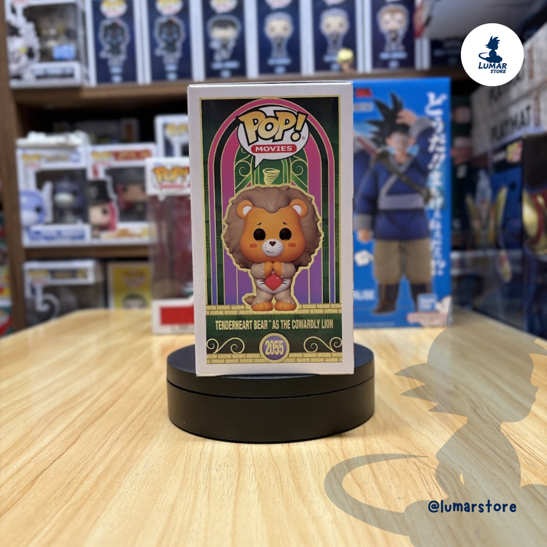 Funko Pop! Movies: Care Bears x Wicked #2055 Tenderheart Bear as The Cowardly Lion