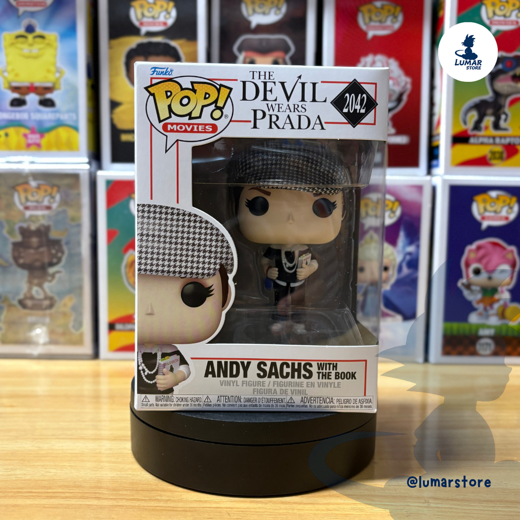 Funko Pop! Movies: El Diablo Viste de Prada #2042 Andy Sachs with Book