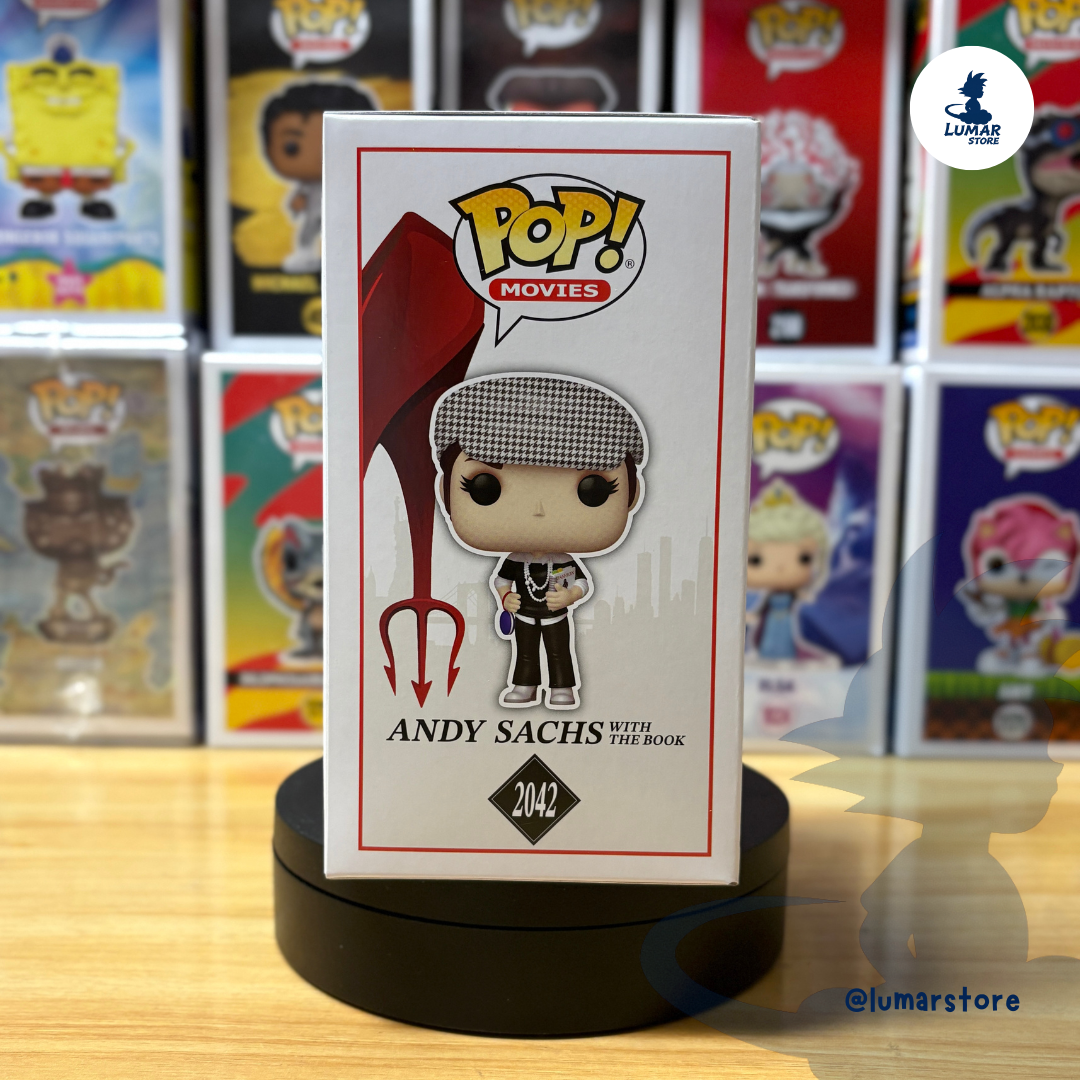 Funko Pop! Movies: El Diablo Viste de Prada #2042 Andy Sachs with Book