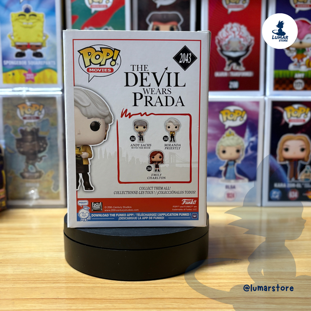 Funko Pop! Movies: El Diablo Viste de Prada #2043 Miranda Priestly