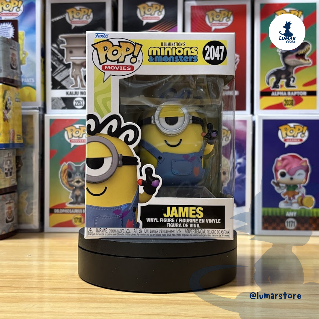 Funko Pop! Movies: Minions & Monsters #2047 James (Artist Minion)
