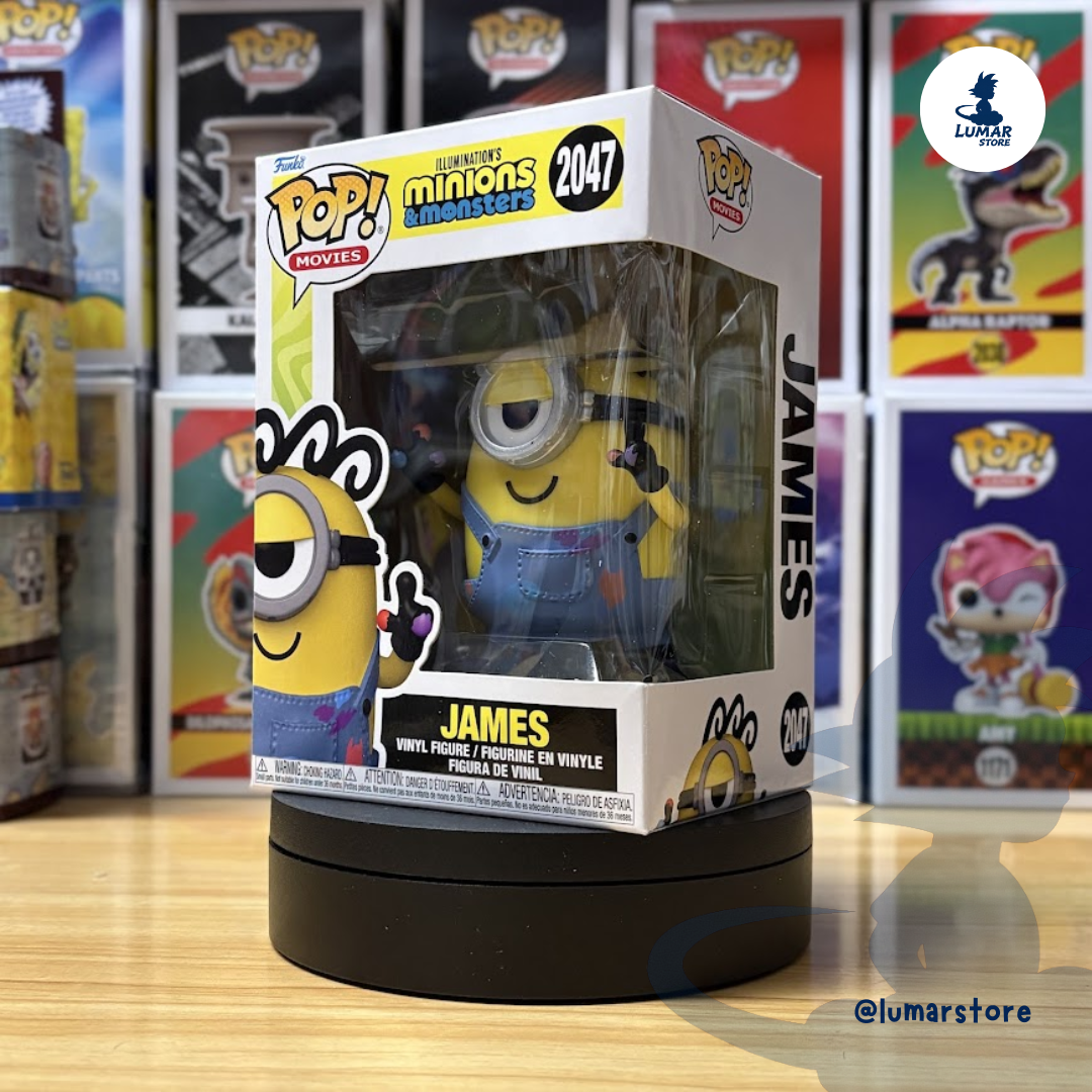 Funko Pop! Movies: Minions & Monsters #2047 James (Artist Minion)