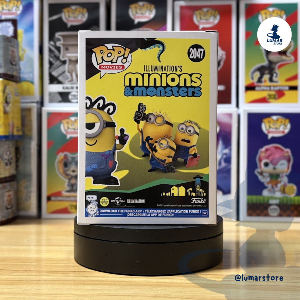 Funko Pop! Movies: Minions & Monsters #2047 James (Artist Minion)