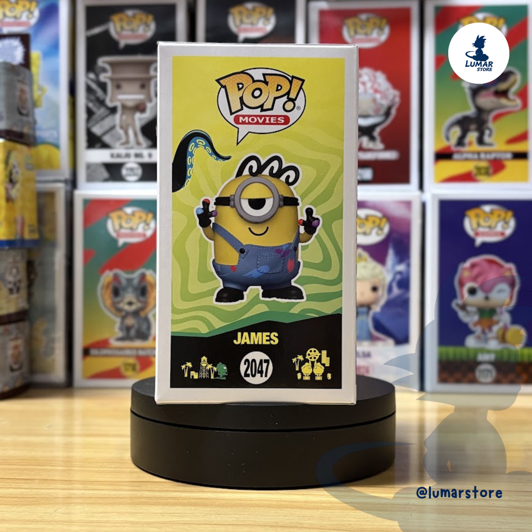Funko Pop! Movies: Minions & Monsters #2047 James (Artist Minion)