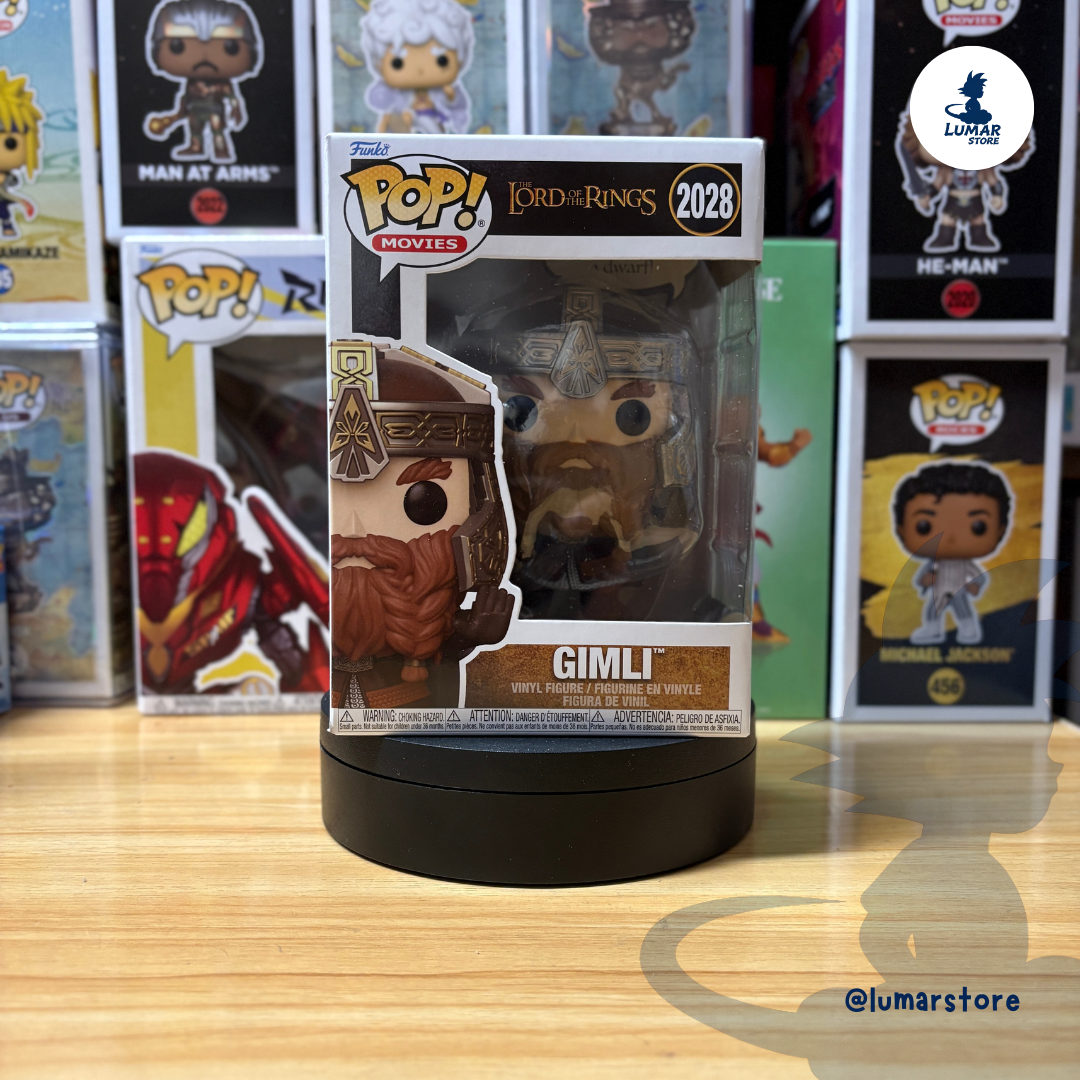 Funko Pop! Movies: The Lord of the Rings - Gimli "Nobody Tosses a Dwarf" (2028)