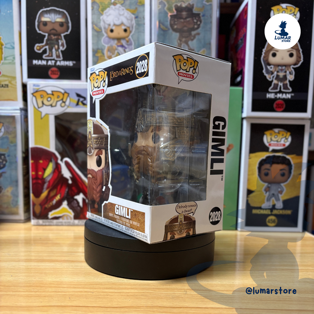 Funko Pop! Movies: The Lord of the Rings - Gimli "Nobody Tosses a Dwarf" (2028)