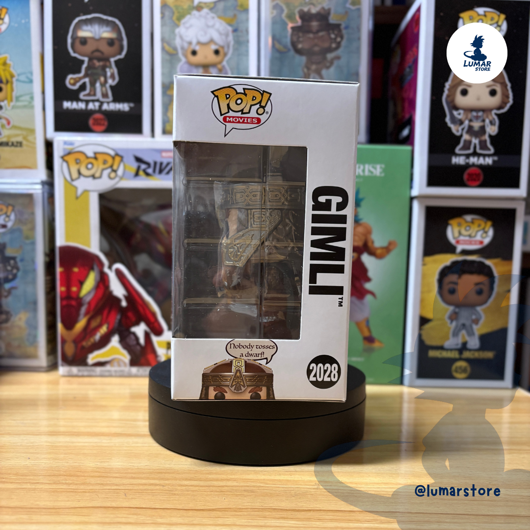Funko Pop! Movies: The Lord of the Rings - Gimli "Nobody Tosses a Dwarf" (2028)