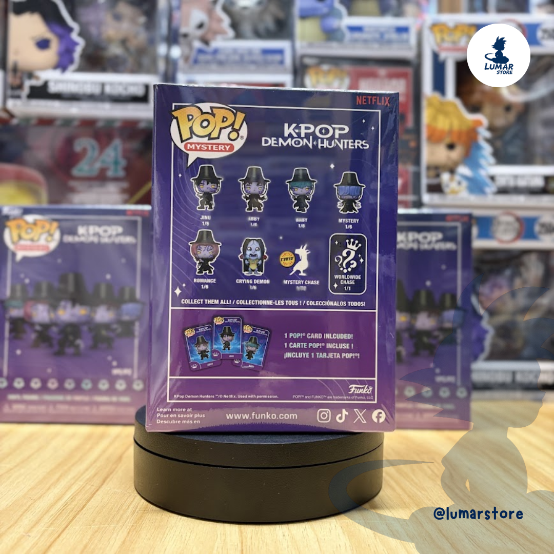 Funko Pop! Mystery: K-Pop Demon Hunters Caja Sorpresa Figura Aleatoria (Chance of Chase 1/72)