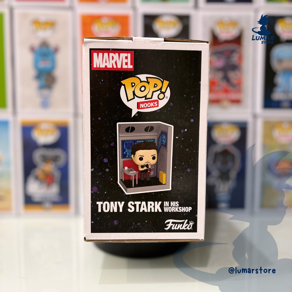 Funko Pop! Nooks: Marvel - Tony Stark in His Workshop | Iron Man