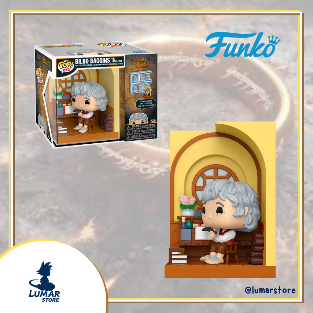 Funko Pop! Nooks: The Lord of the Rings - Bilbo Baggins in Bag-End (Modular Diorama)