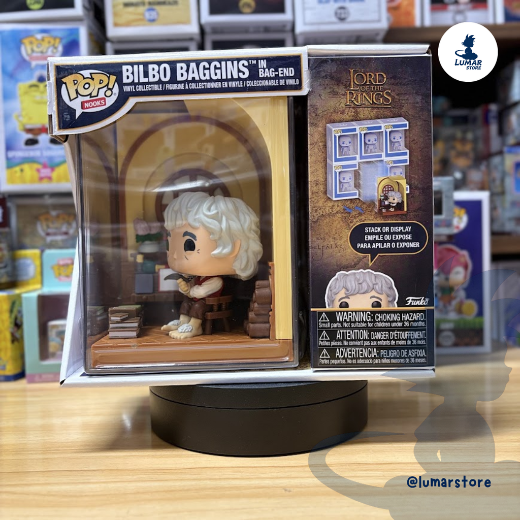 Funko Pop! Nooks: The Lord of the Rings - Bilbo Baggins in Bag-End (Modular Diorama)