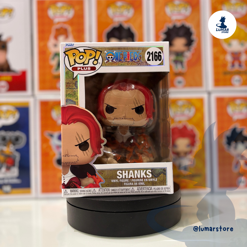 Funko Pop! Plus 2166 - Shanks | One Piece | El Emperador Pelirrojo (Yonkou)