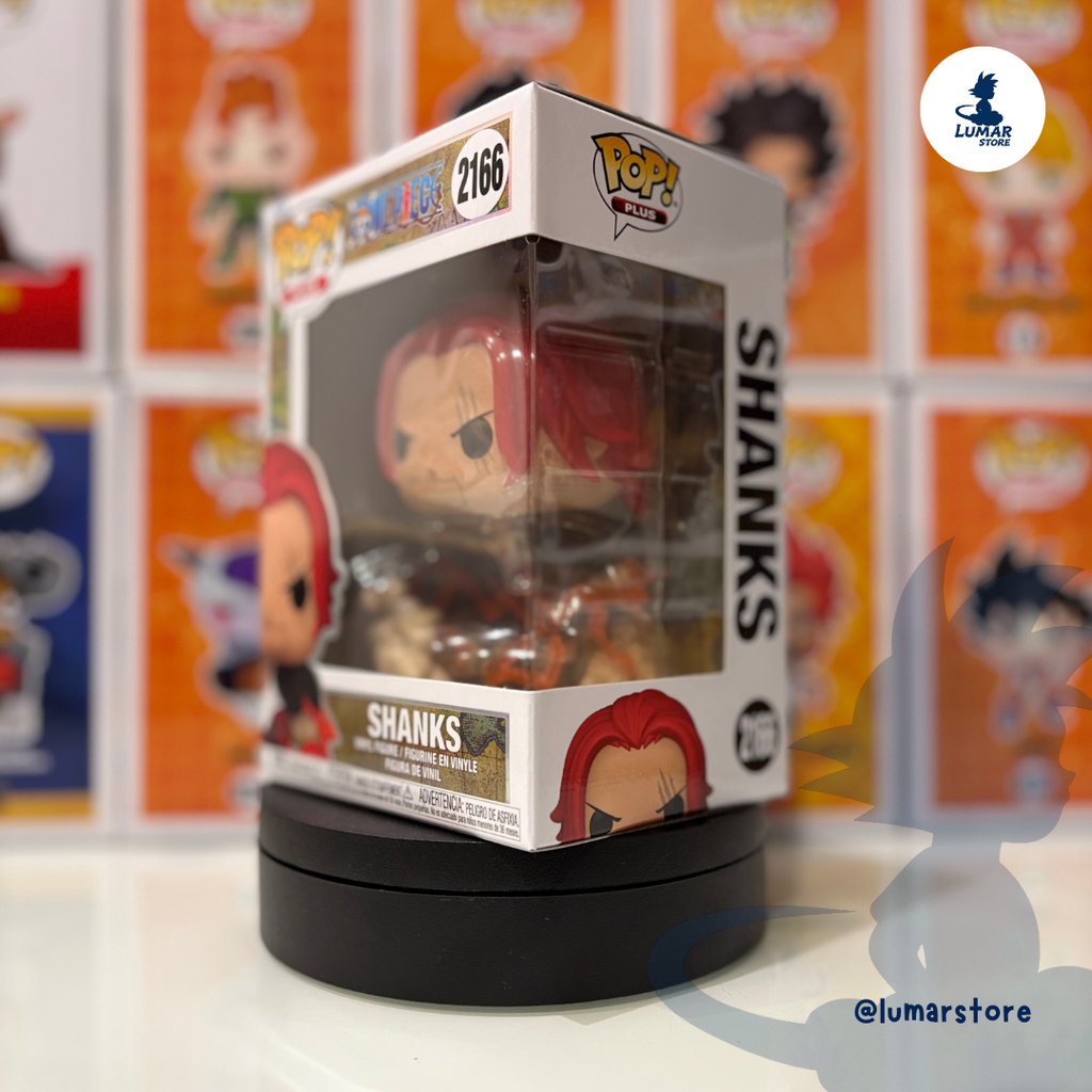 Funko Pop! Plus 2166 - Shanks | One Piece | El Emperador Pelirrojo (Yonkou)