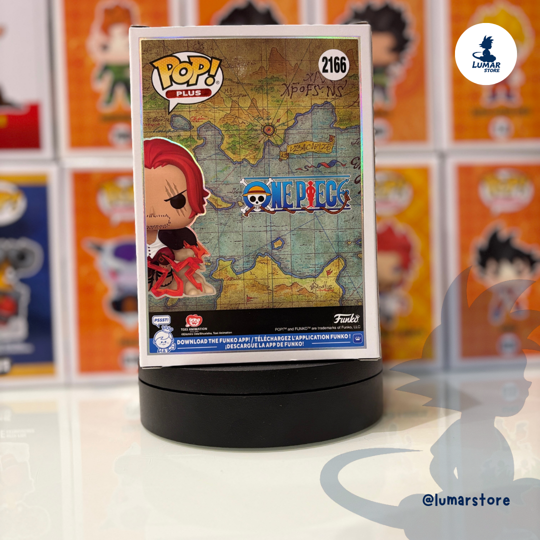 Funko Pop! Plus 2166 - Shanks | One Piece | El Emperador Pelirrojo (Yonkou)