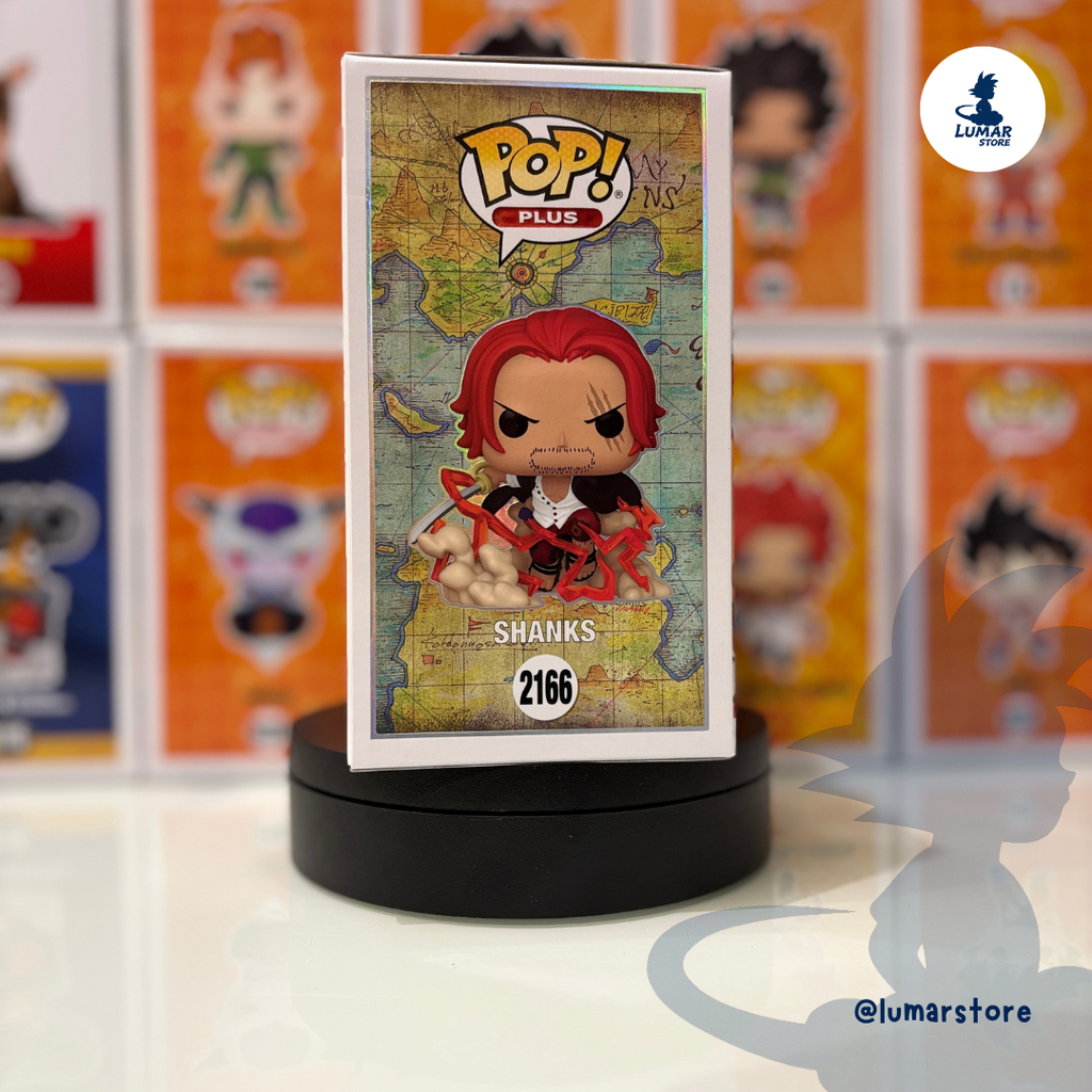 Funko Pop! Plus 2166 - Shanks | One Piece | El Emperador Pelirrojo (Yonkou)