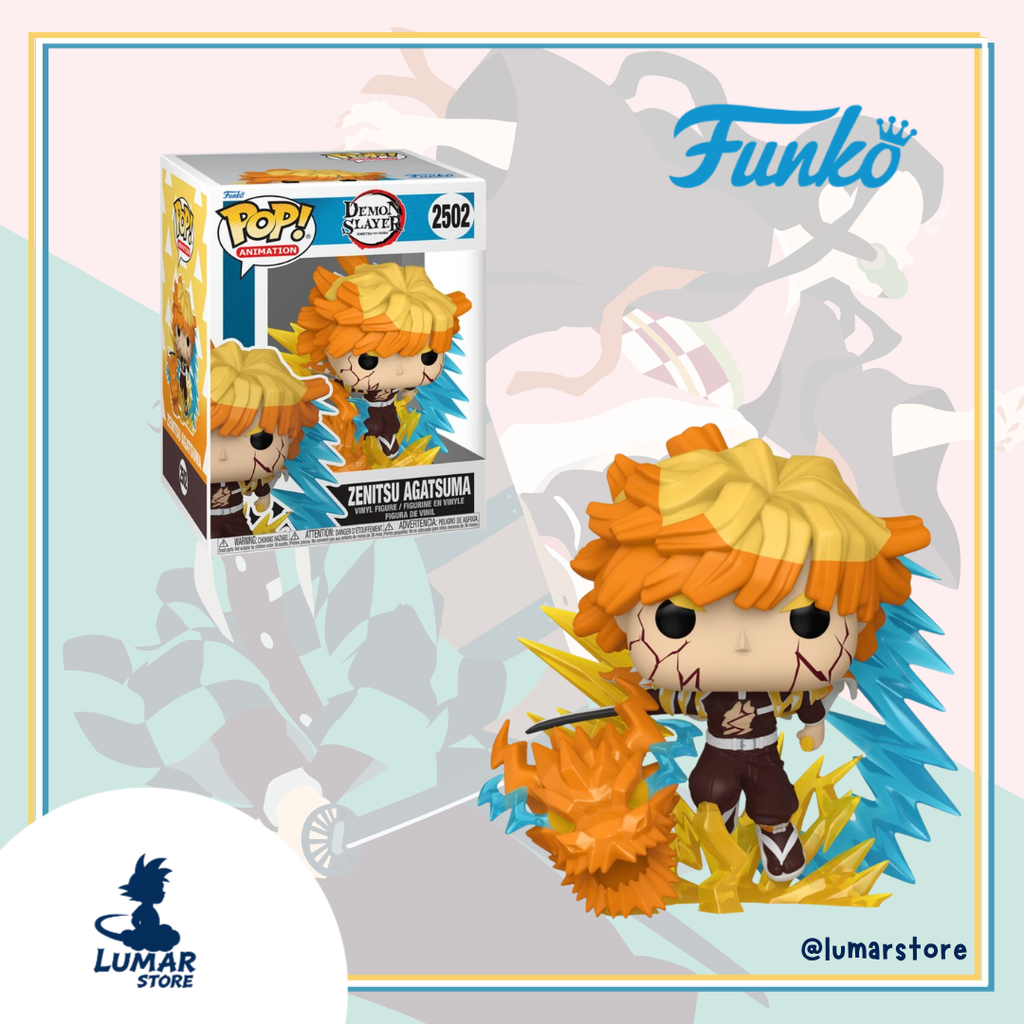 Funko Pop! Premium Animation: Demon Slayer #2502 Zenitsu Agatsuma (7th Form Dragon Attack)