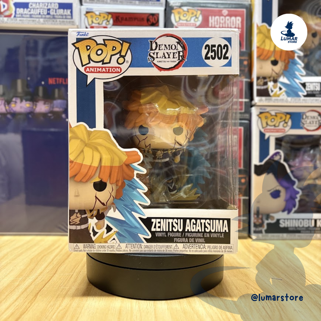 Funko Pop! Premium Animation: Demon Slayer #2502 Zenitsu Agatsuma (7th Form Dragon Attack)