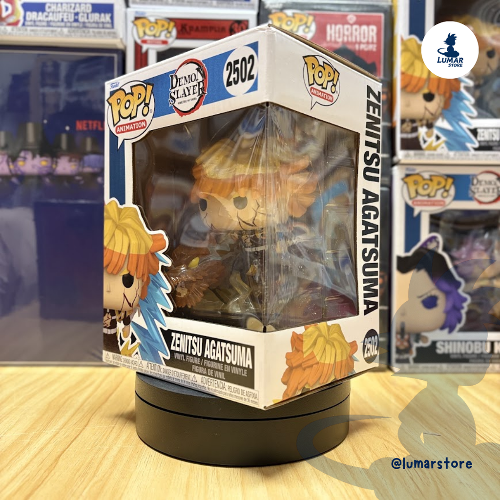 Funko Pop! Premium Animation: Demon Slayer #2502 Zenitsu Agatsuma (7th Form Dragon Attack)