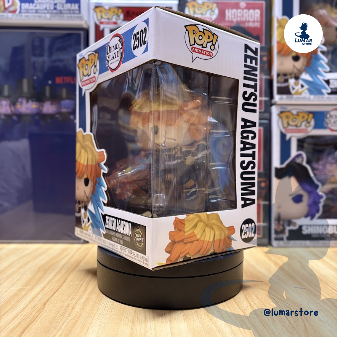 Funko Pop! Premium Animation: Demon Slayer #2502 Zenitsu Agatsuma Dragon Attack (Glow Chase)