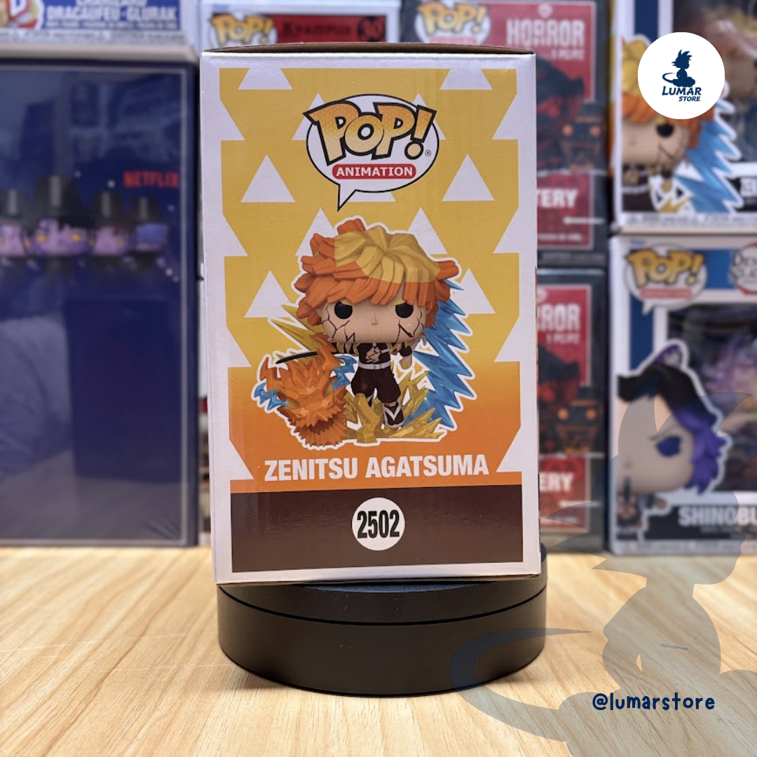 Funko Pop! Premium Animation: Demon Slayer #2502 Zenitsu Agatsuma Dragon Attack (Glow Chase)