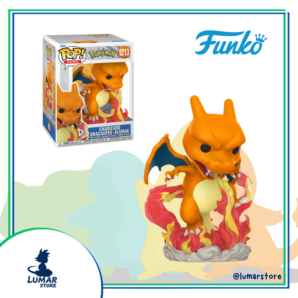 Funko Pop! Premium Games: Pokémon #1213 Charizard (Lanzallamas Attack)