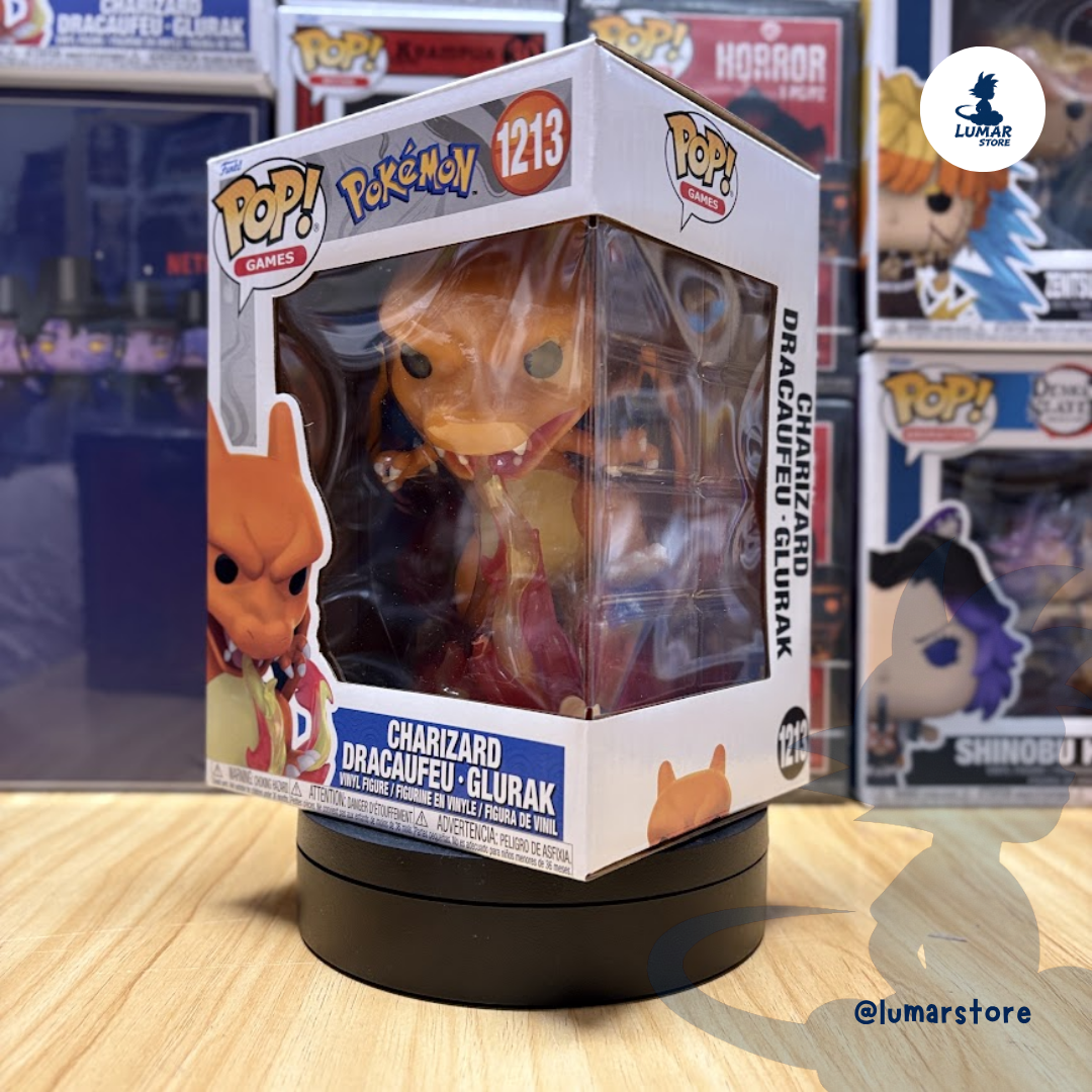 Funko Pop! Premium Games: Pokémon #1213 Charizard (Lanzallamas Attack)
