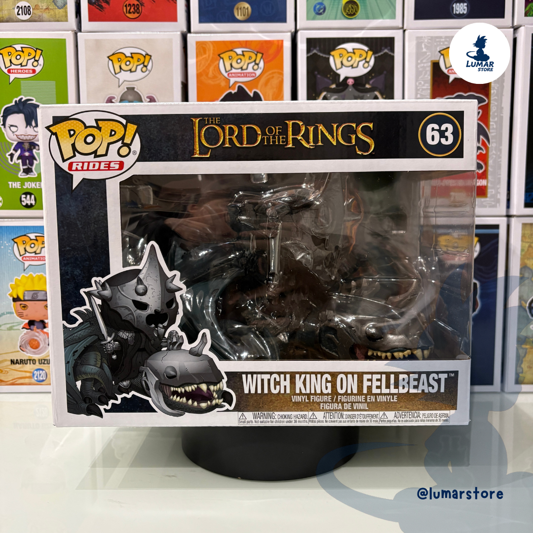 Funko Pop! Rides #63: Witch King on Fellbeast (Rey Brujo en Bestia Alada) | The Lord of the Rings
