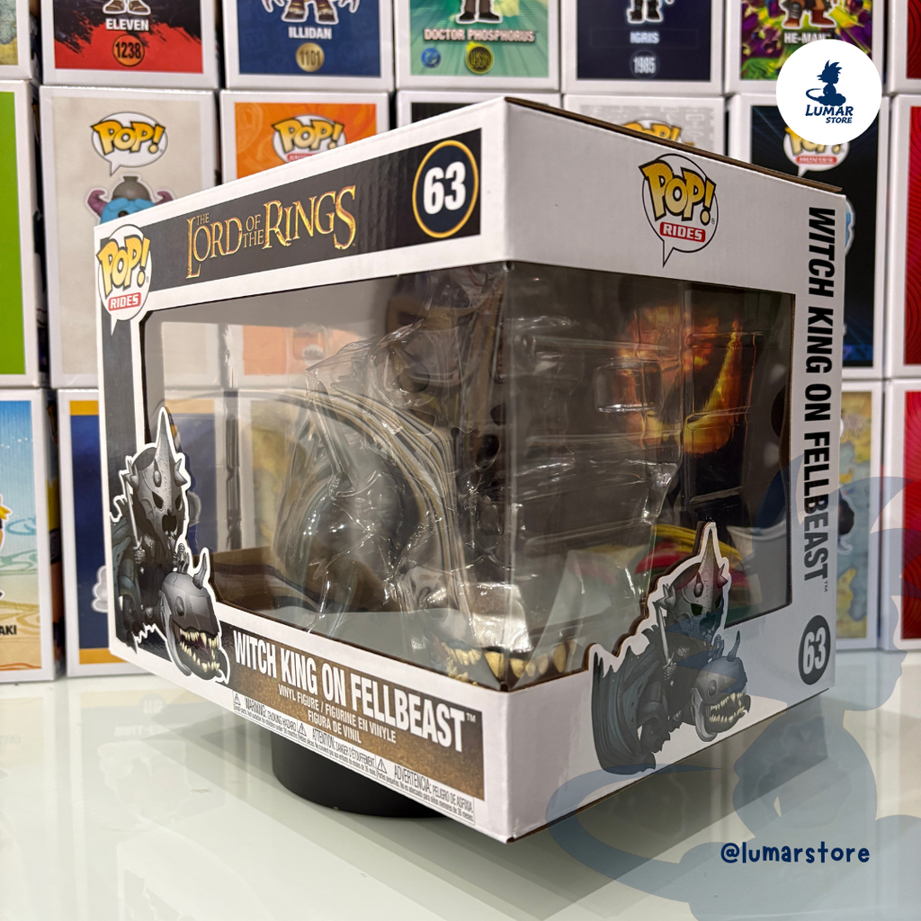 Funko Pop! Rides #63: Witch King on Fellbeast (Rey Brujo en Bestia Alada) | The Lord of the Rings