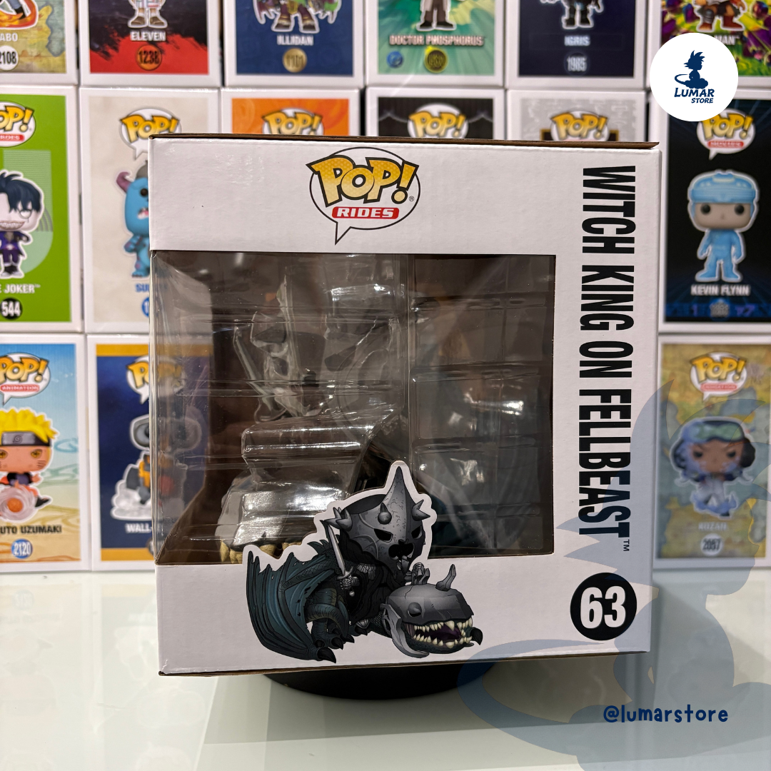Funko Pop! Rides #63: Witch King on Fellbeast (Rey Brujo en Bestia Alada) | The Lord of the Rings