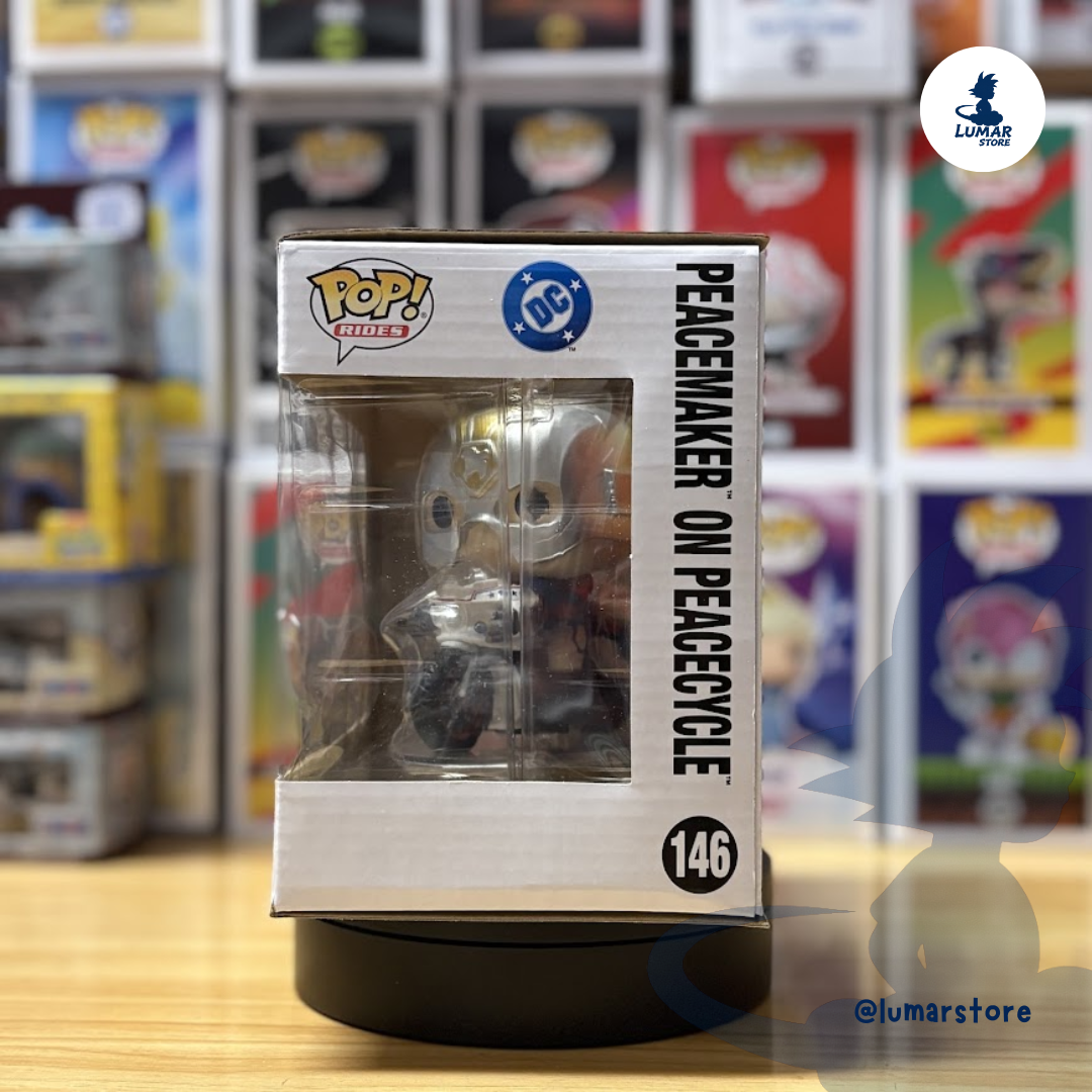 Funko Pop! Rides: DC Studios Peacemaker #146 Peacemaker on Peacecycle