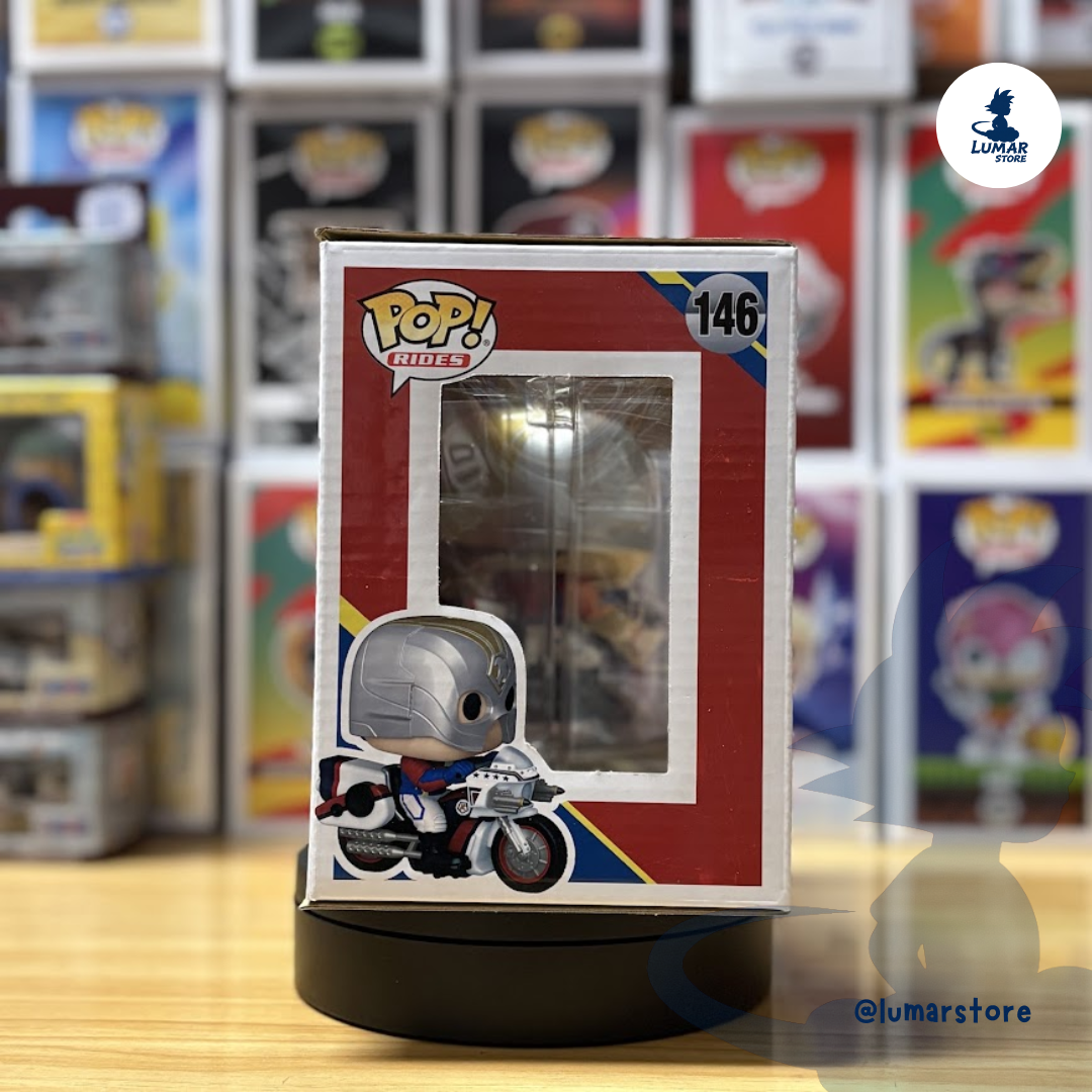Funko Pop! Rides: DC Studios Peacemaker #146 Peacemaker on Peacecycle