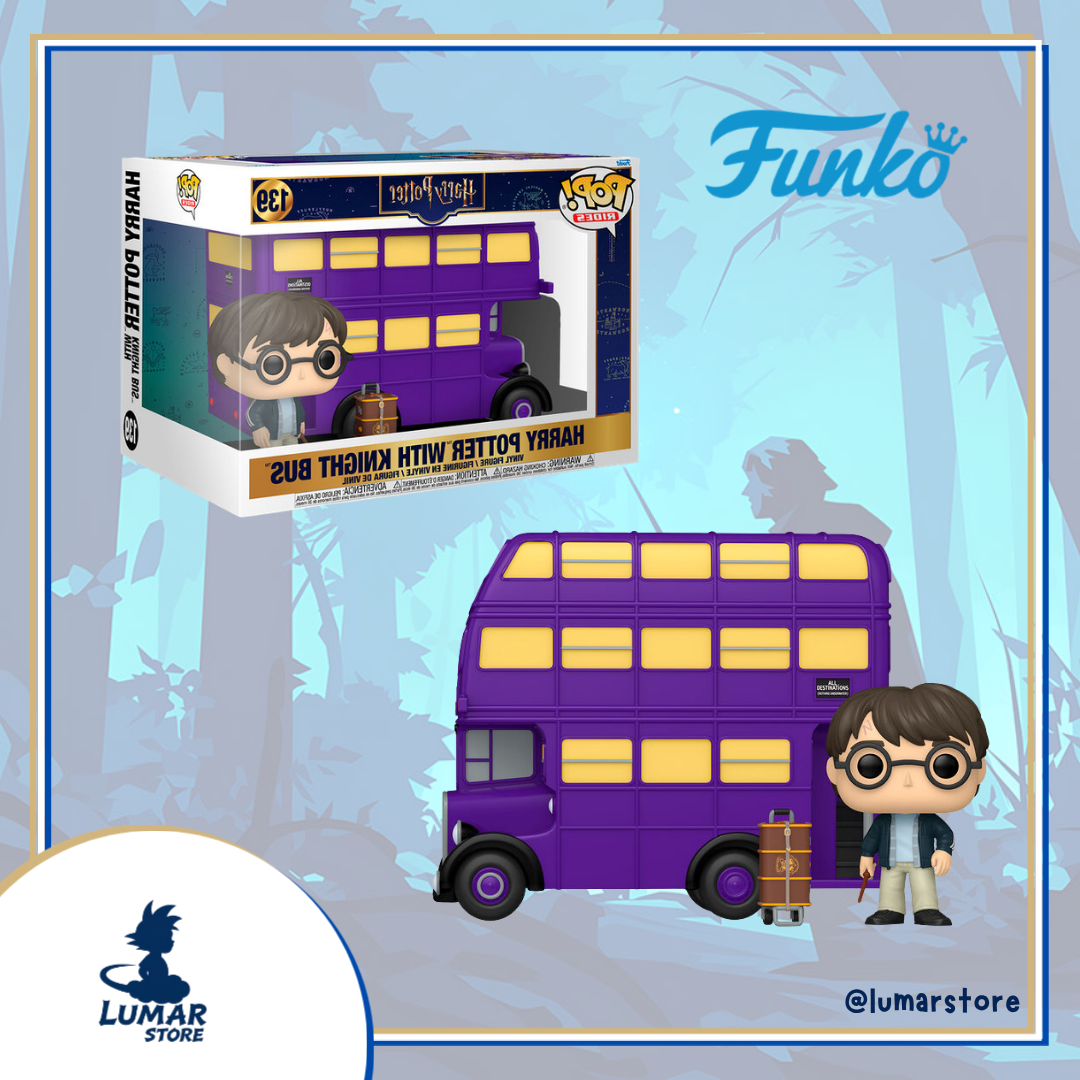 Funko Pop! Rides: Harry Potter #139 Harry Potter with Knight Bus