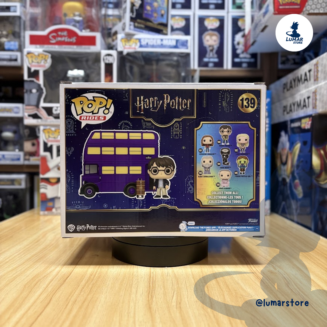 Funko Pop! Rides: Harry Potter #139 Harry Potter with Knight Bus