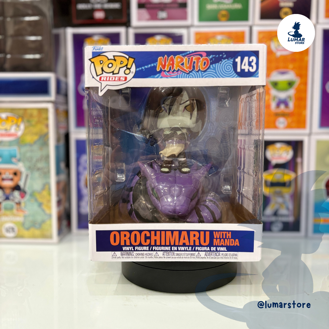 Funko Pop! Rides: Naruto #143 Orochimaru with Manda (Invocación Sannin)