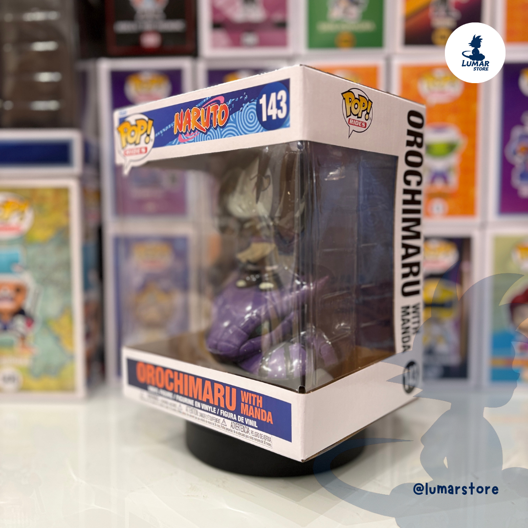Funko Pop! Rides: Naruto #143 Orochimaru with Manda (Invocación Sannin)