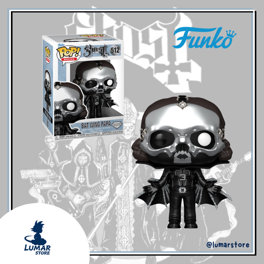 Funko Pop! Rocks: Ghost #512 Bat Wing Papa (Diamond Collection)