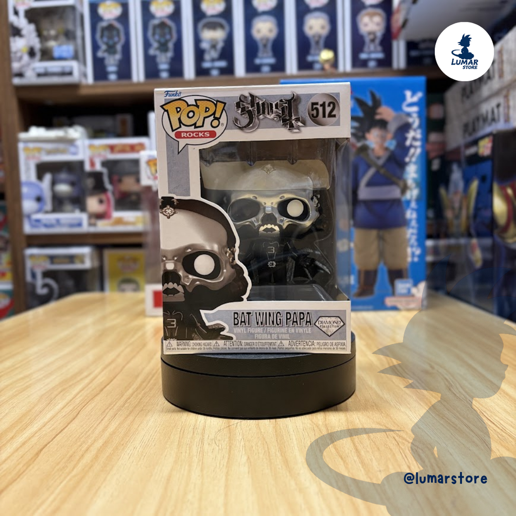 Funko Pop! Rocks: Ghost #512 Bat Wing Papa (Diamond Collection)
