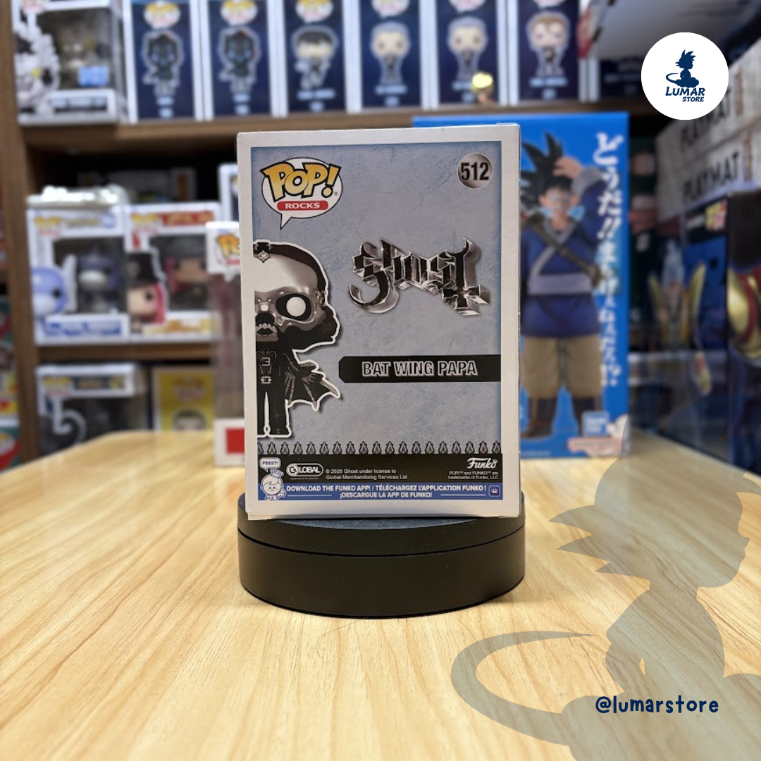 Funko Pop! Rocks: Ghost #512 Bat Wing Papa (Diamond Collection)