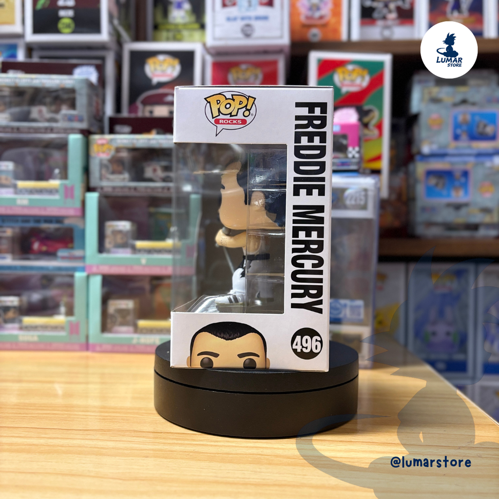 Funko Pop! Rocks: Queen #496 Freddie Mercury (Wembley / Live Aid Outfit)