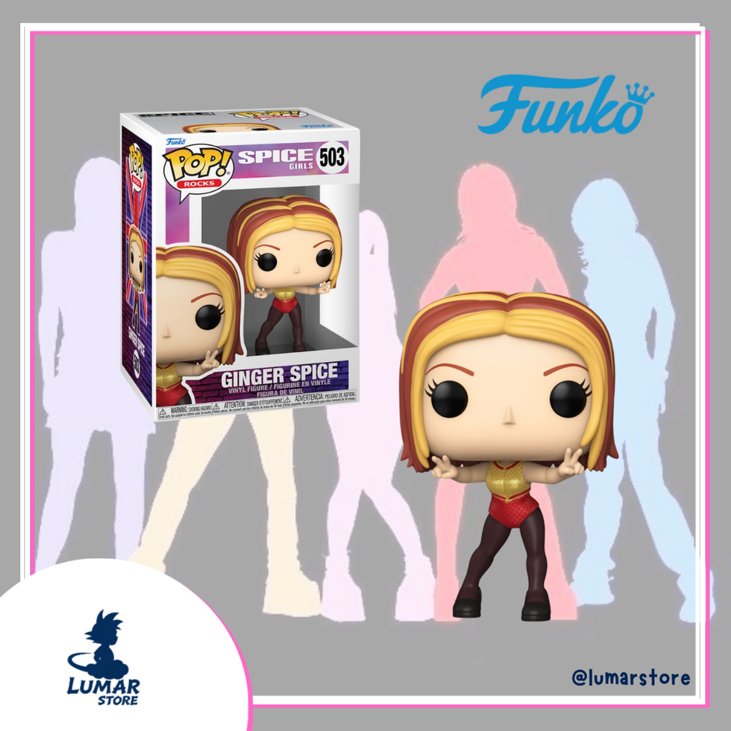 Funko Pop! Rocks: Spice Girls #503 Ginger Spice (Geri Halliwell)