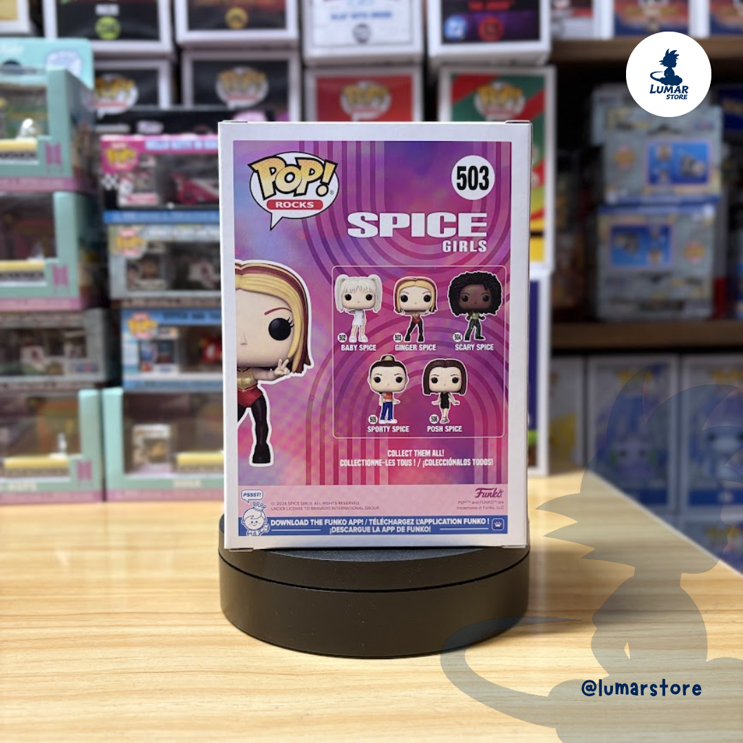 Funko Pop! Rocks: Spice Girls #503 Ginger Spice (Geri Halliwell)