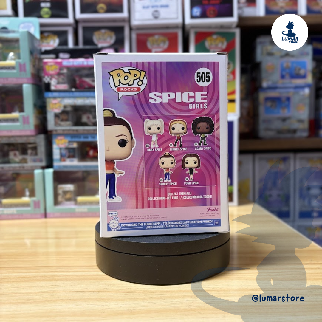 Funko Pop! Rocks: Spice Girls #505 Sporty Spice (Melanie C)