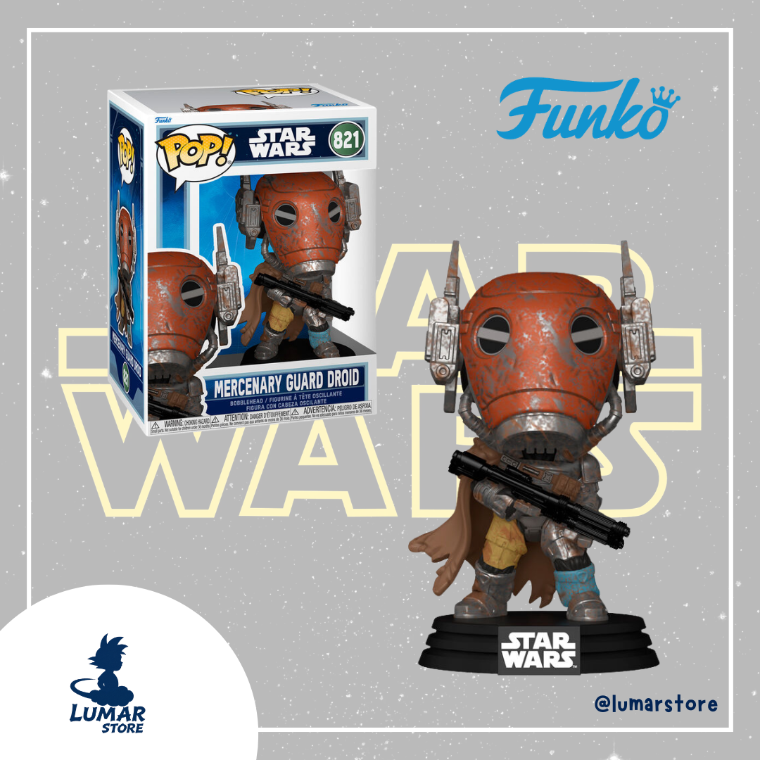 Funko Pop! Star Wars 821 - Mercenary Guard Droid | Star Wars Mandalorian & Grogu