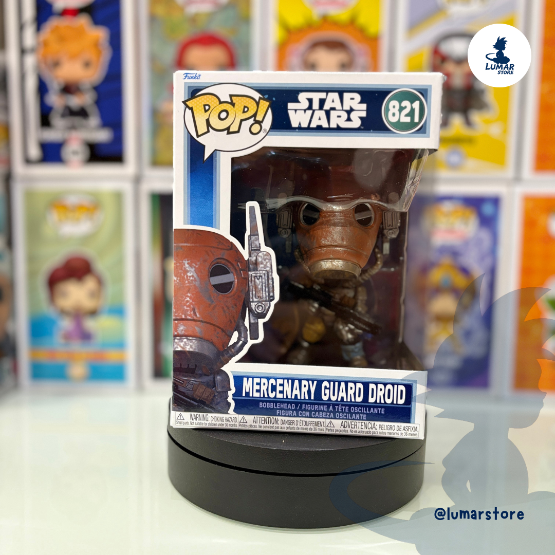 Funko Pop! Star Wars 821 - Mercenary Guard Droid | Star Wars Mandalorian & Grogu
